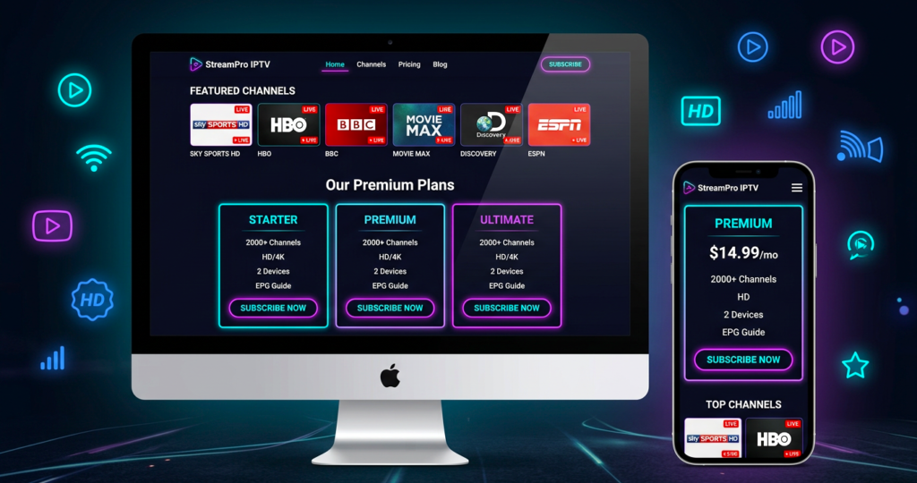 iptv-website-templates